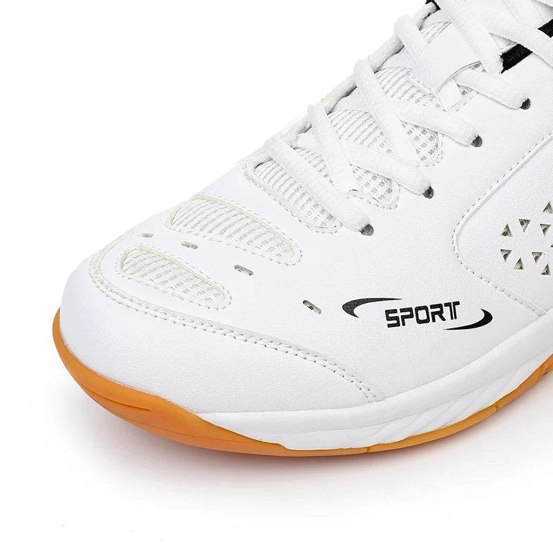 Unisex Men Women Badminton Squash Sports Shoes Ultra-light Rubber Sole Volleyball Tennis Training Sneakers - KICKSTART