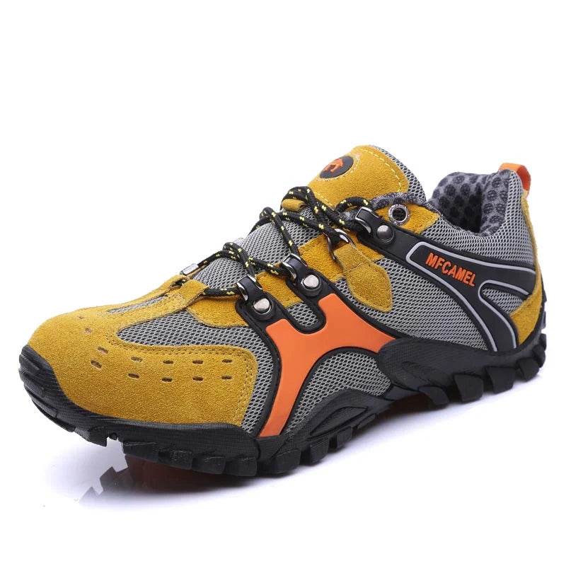 Hot Sale Brand Men Hiking Shoes Breathable Outdoor Mountain Trekking Shoes Men Climbing Hunting Sneakers Non-Slip Sport Footwear - KICKSTART