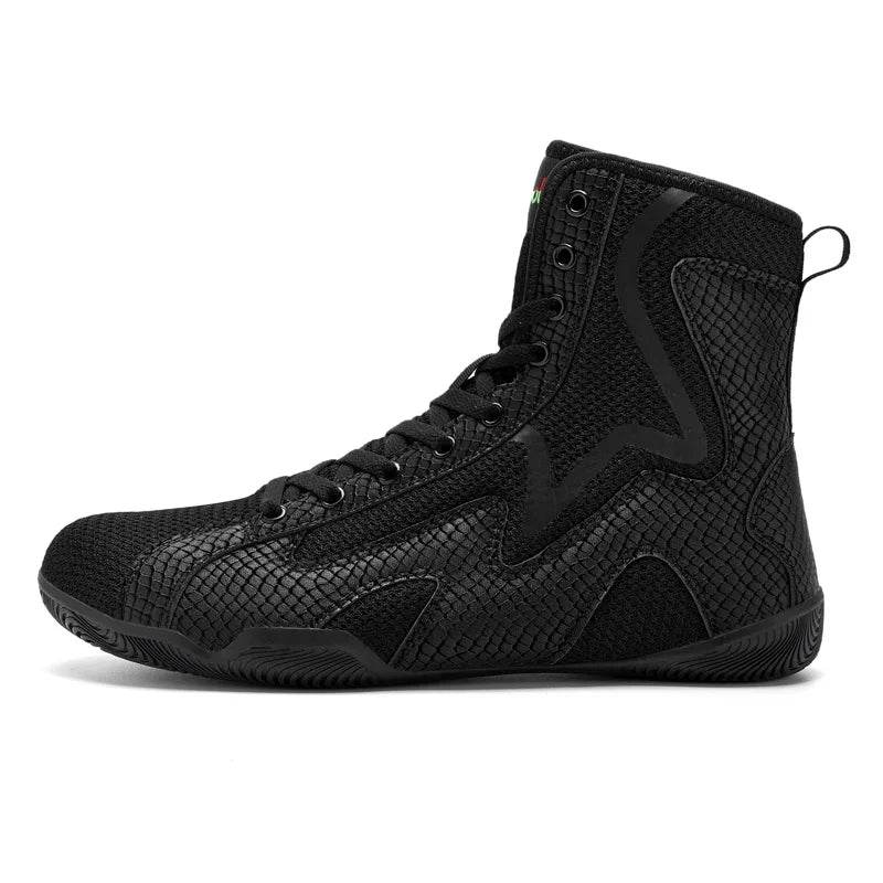 2024 New Wrestling Shoes Men Plus Size 46 47 Good Quality Boxing Shoes Mens Fighting Shoes for Man Comfortable Gym Training Shoe - KICKSTART