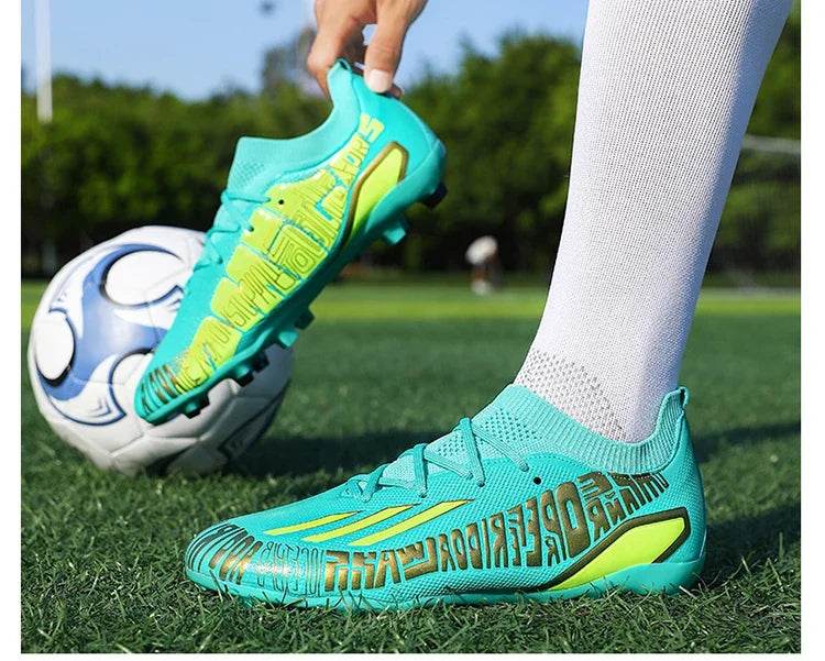 New Men Football Shoes Fast Society Cleats Soccer Shoes Professional Grass Training Football Field Boots Sneaker Match Non Slip - KICKSTART