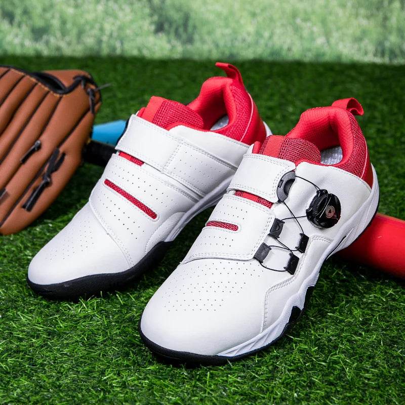 New Style Couple Baseball Shoes Non Slip Outdoor Spiked Sneakers Comfortable Softball Training Shoes Low Top Outdoor Sneakers - KICKSTART