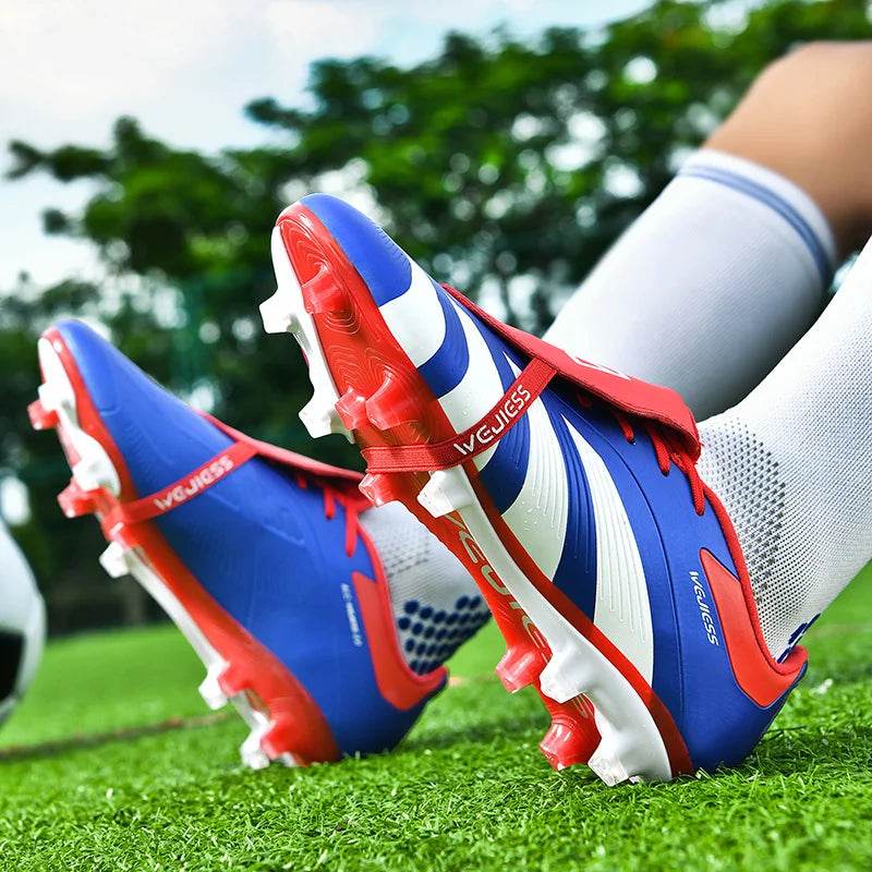 Pink Soccer Shoes For Men Indoor Training Football Boots Men Professional Soccer Cleats Men Futsal Shoe botas de fútbol - KICKSTART