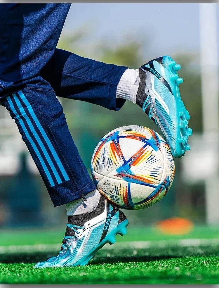 Original New Men Football Shoes Professional Grass Training TF/FG Soccer Shoes Society Cleats Indoor Fast Football Field Boots - KICKSTART