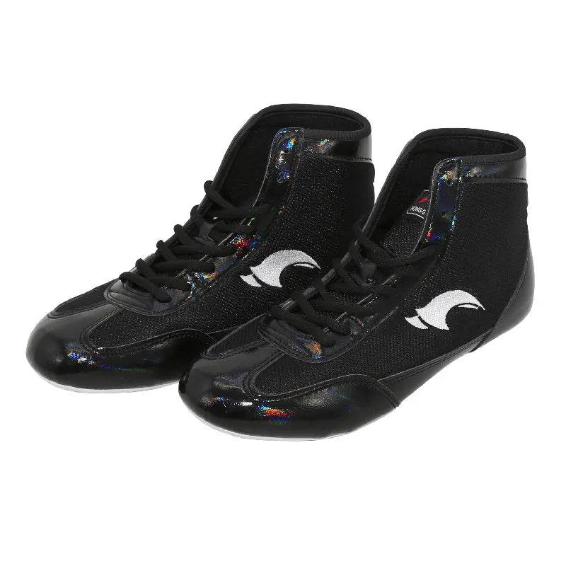 women Men Boxing boots Wrestling Shoes gear Combat Sneakers gym equipment training fighting boots Plus Size 35-46 - KICKSTART