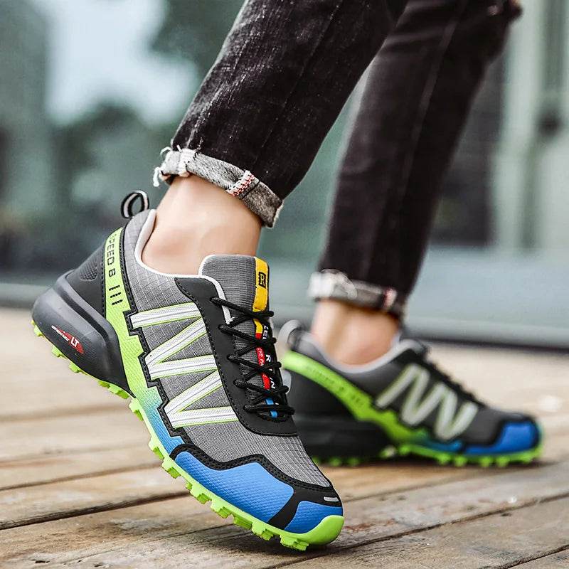 Men Women Cycling Shoes zapatillas ciclismo mtb Bike Riding Shoes Motorcycle Shoes Waterproof Bicycle Shoes Hiking Sneakers Male - KICKSTART