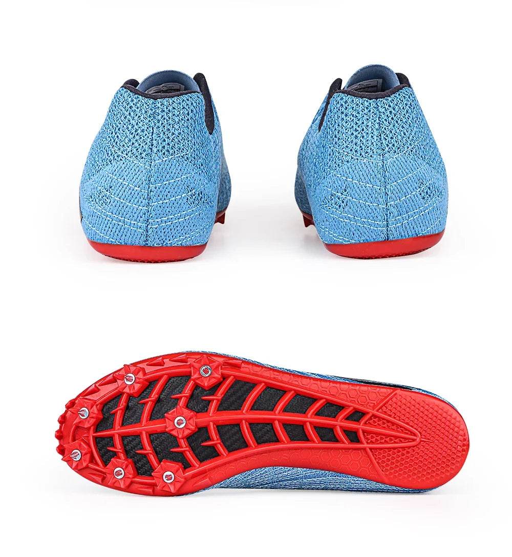 Unisex Track & Field Shoes with Carbon Plate and Thick Soles for Professional Athletics Sprint Long Jump Short Running - KICKSTART