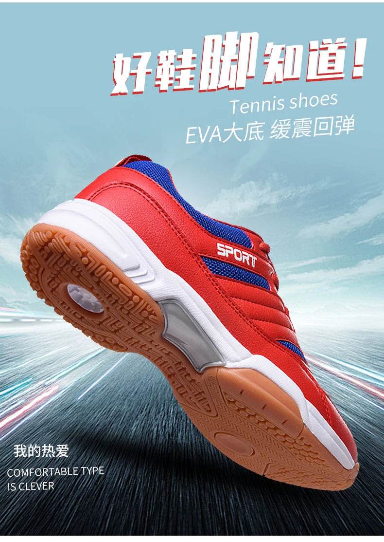 Men's Professional Volleyball Shoes Large 47 48 Indoor Fitness Comfortable Badminton Shoes Men's Training Tennis Shoes - KICKSTART