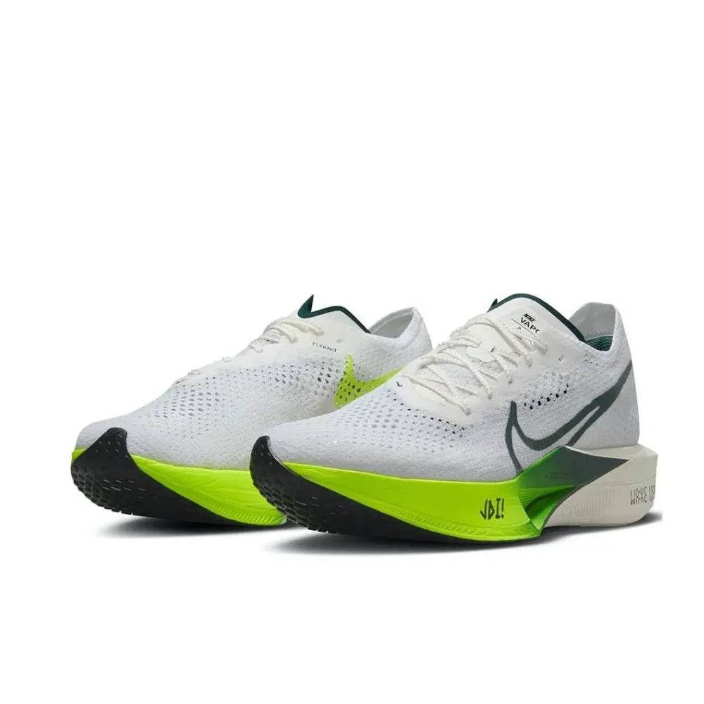 Nike ZoomX Vaporfly Next% 3 Comfortable Lightweight Low Top Running Shoes Marathon Running Shoes Men's and Women's White - KICKSTART