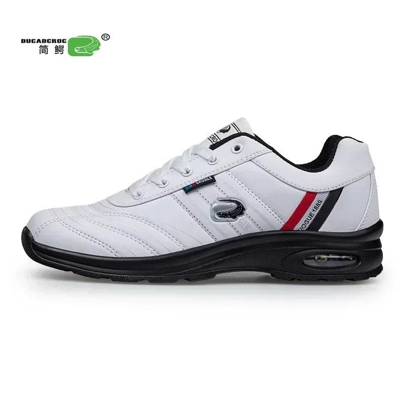 New Quality Golf Shoes Men Anti Slip Walking Shoes Outdoor Light Weight Walking Sneakers Size 39-45 Spikless Golf Sneakers - KICKSTART