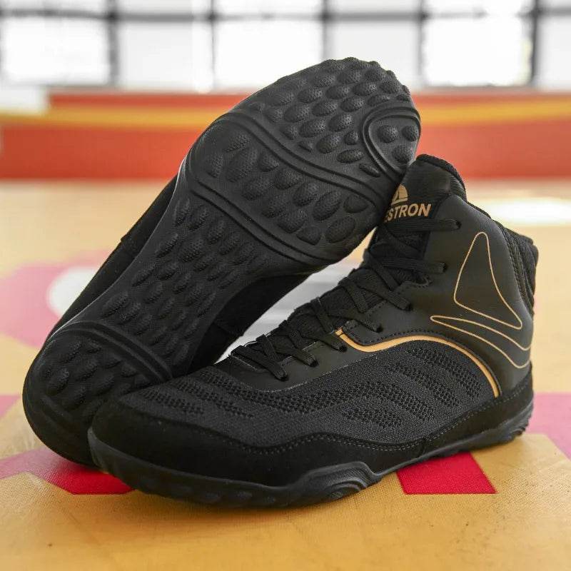 Professional Wrestling Boots Men Women Luxury Brand Boxing Sport Shoes Unisex Top Quality Gym Training Shoe Big Boy - KICKSTART