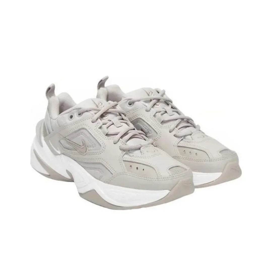 Nike M2K Tekno Low Classic Retro Casual Running Shoes Women's Shock Absorption Anti slip Sneakers Khaki - KICKSTART