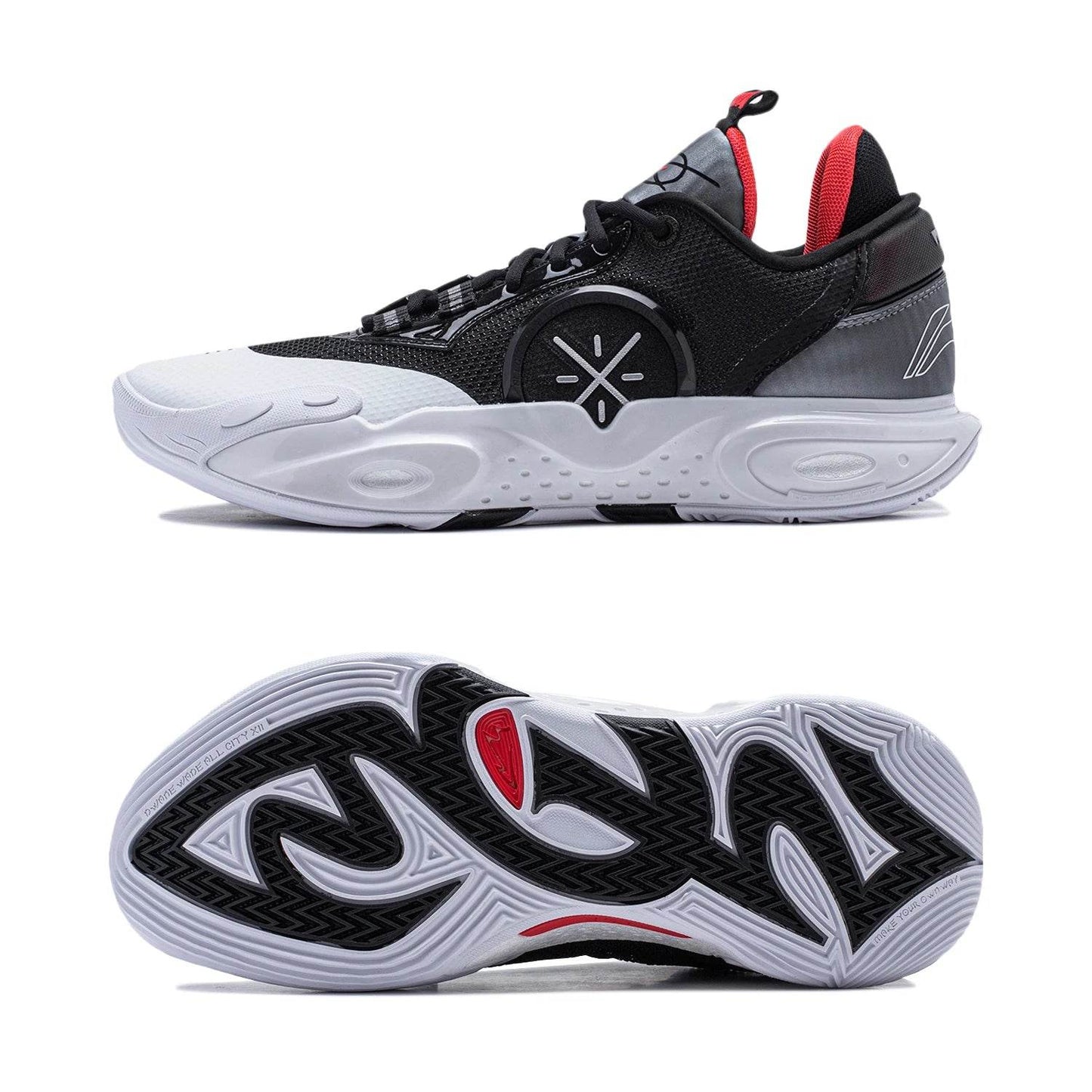 Li-Ning Men Wade ALL CITY 12 Professional Basketball Shoes BOOM Cushion Stable Support Wearable Sneakers Sport Shoes ABAU015 - KICKSTART