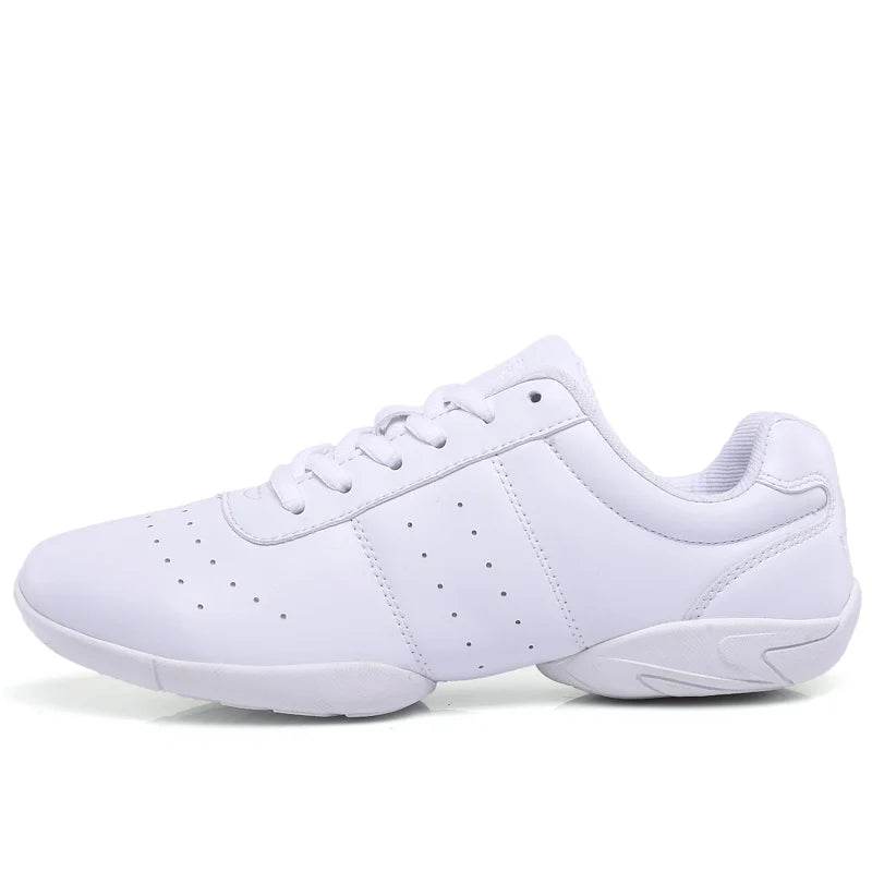 Dance Shoes Woman Men Modern Soft Outsole Jazz Sneakers Aerobics Breathable Lightweight Female Dancing Fitness Sport Shoes Solid - KICKSTART