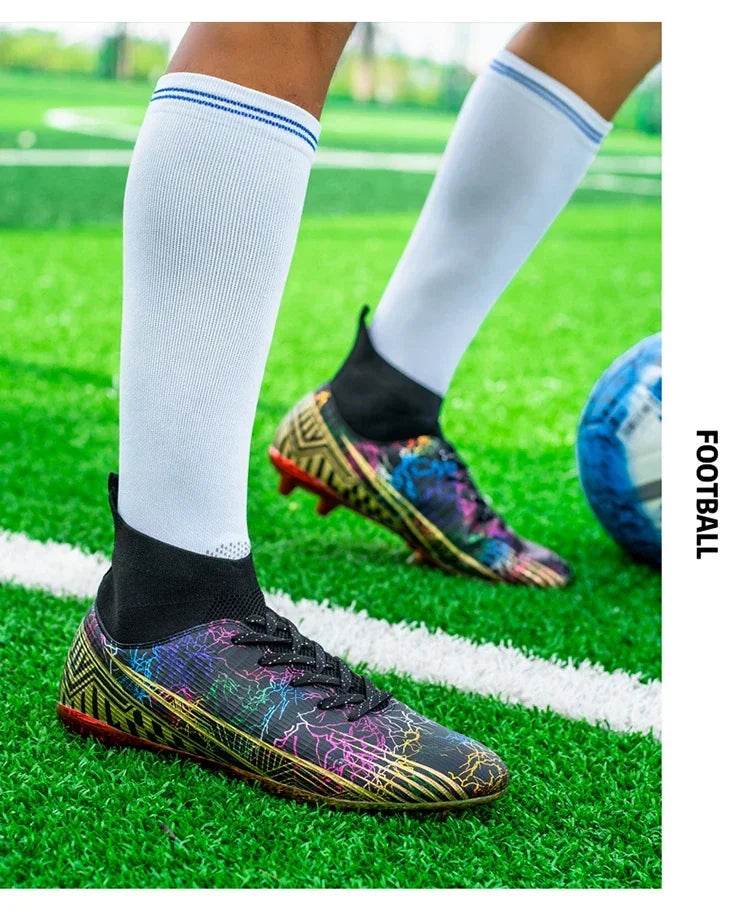 Football Soccer Shoes Sports Shoes for Boys Professional Youth Football Shoes for Men's Casual Sneakers Men Zapatos De Futbol - KICKSTART