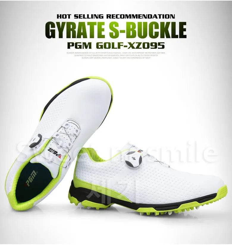 PGM Golf Shoes Waterproof Men's Casual Sports Shoes Breathable Training Sneakers For Male XZ095 - KICKSTART