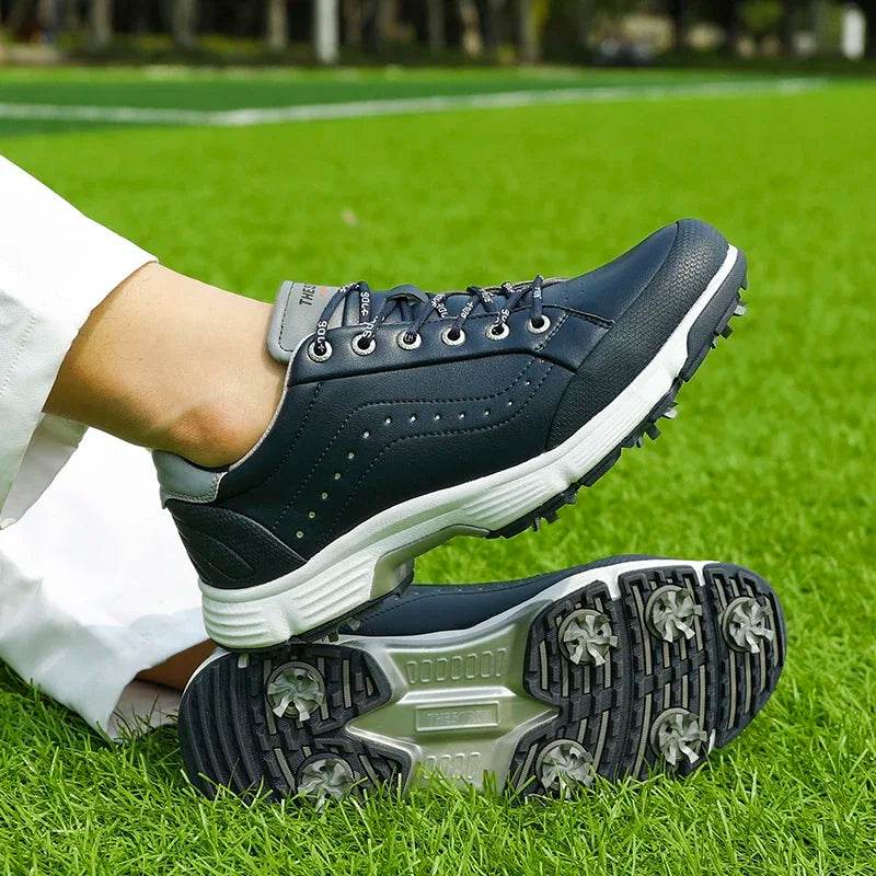 Waterproof Golf Shoes Men Golf Sneakers Comfortabl Gym Sneakers Walking Footwear - KICKSTART