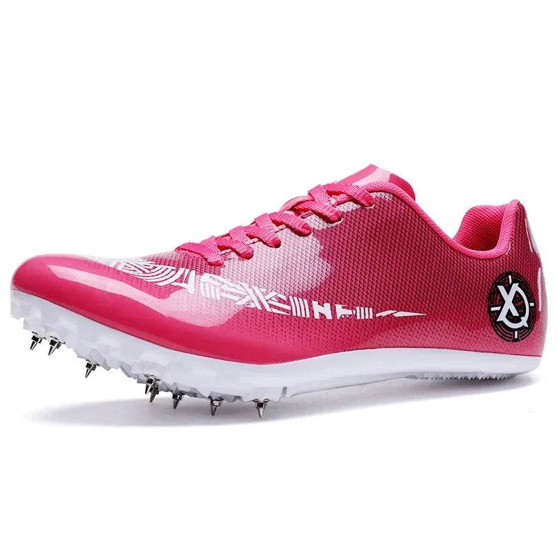 Men Women Track Field Sport Shoes Spikes Shoes Athlete Running Jumping Soft Tracking Footwear Mens Spike Sneakers Plus Size35-45 - KICKSTART