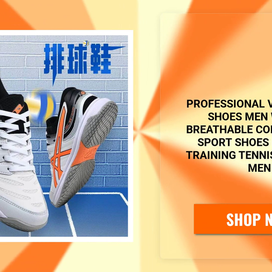 Professional Volleyball Shoes Men Women Breathable Comfortable Sport Shoes Non-slip Training Tennis Sneakers Men by@Outfy