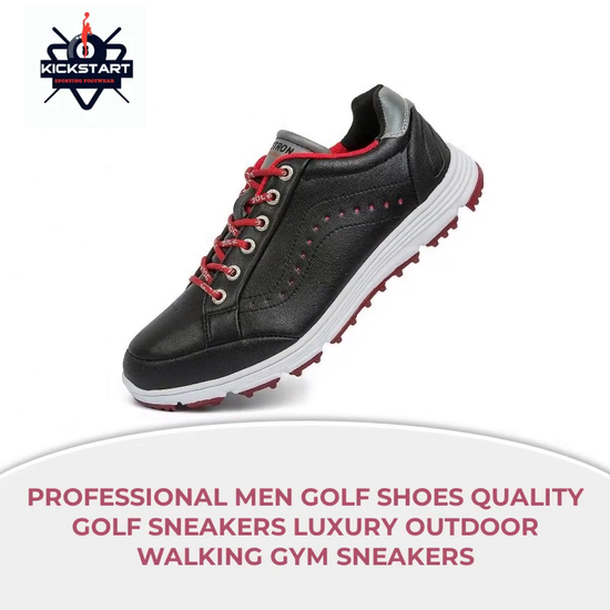 Professional Men Golf Shoes Quality Golf Sneakers Luxury Outdoor Walking Gym Sneakers by@Outfy