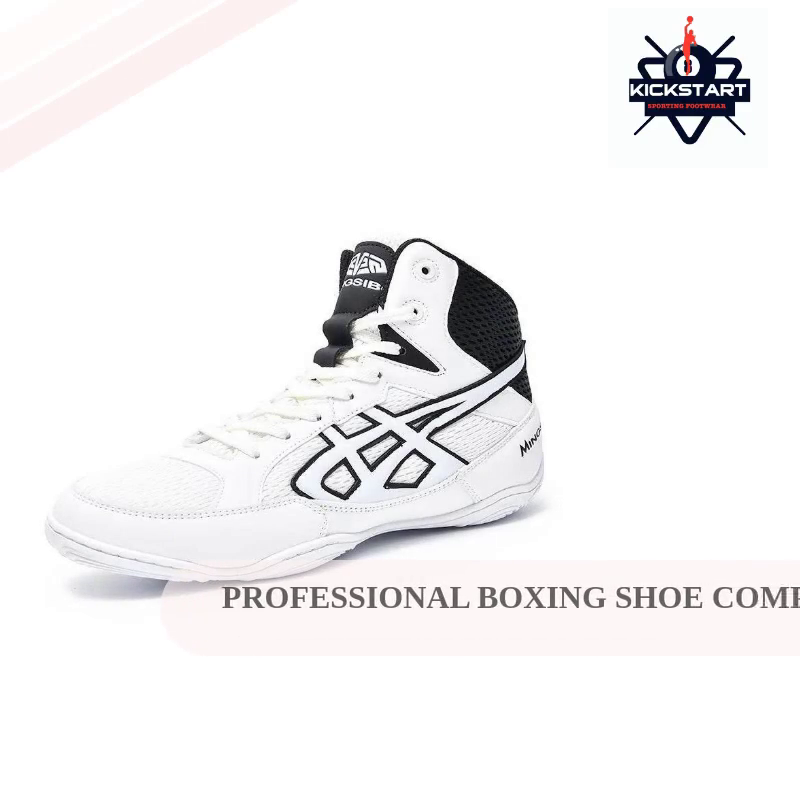 Professional Boxing Shoe Competition Training Men&#039;s Wrestling Shoes Fighting Fighting Sanda Weightlifting Squat Shoes by@Outfy